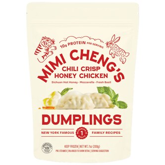 Mimi Cheng's Dumplings, Chili Crisp Honey Chicken, Frozen